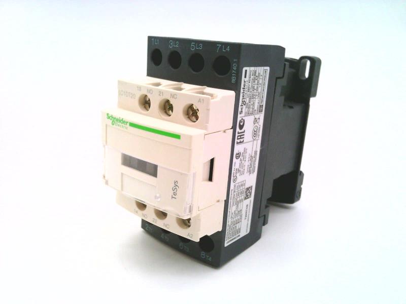 Schneider Electric Schneider Electric SCHÜTZ 4-POLIG/1S 1Ö / SCHN.E LC1-DT20P7 230VAC LC1DT20P7 Schneider Electric Schneider Electric SCHÜTZ 4-POLIG/1S 1Ö / SCHN.E LC1-DT20P7 230VAC LC1DT20P7