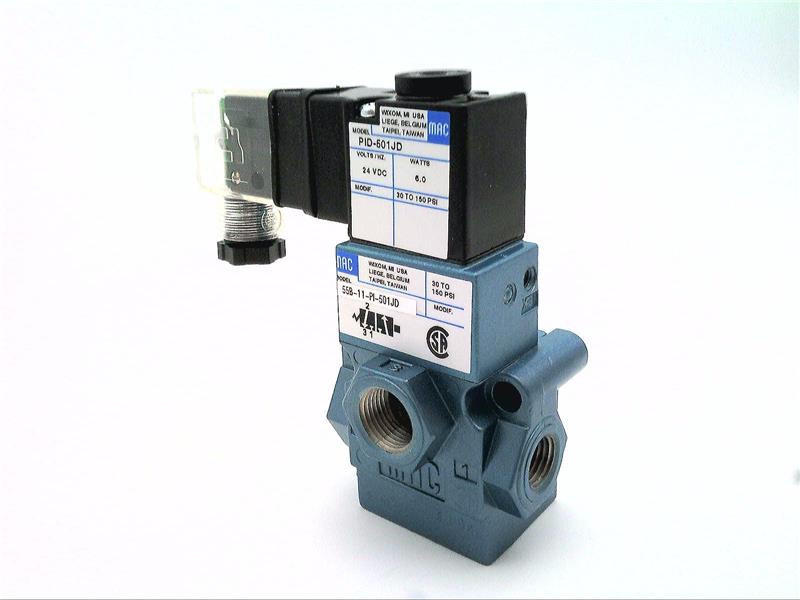 55B 11 PI 501 JD Valves by MAC VALVES INC