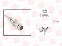 RADWELL VERIFIED SUBSTITUTE NBB8-18GM50-E0-SUB