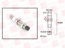 RADWELL VERIFIED SUBSTITUTE E2B-M12LN08-M1-B1-SUB