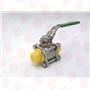 INLINE BALL VALVE CF8M 1/2