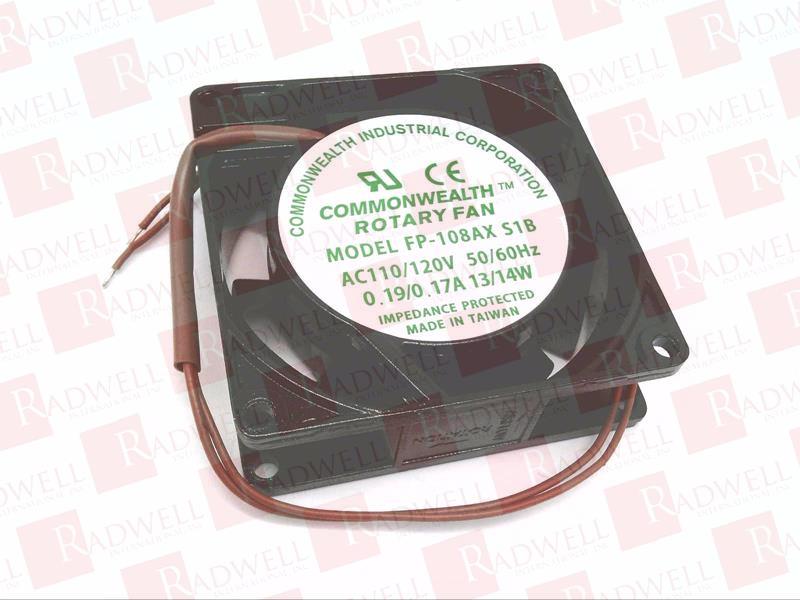 COMMONWEALTH IND FP-108AXS1BW110V-120VAC