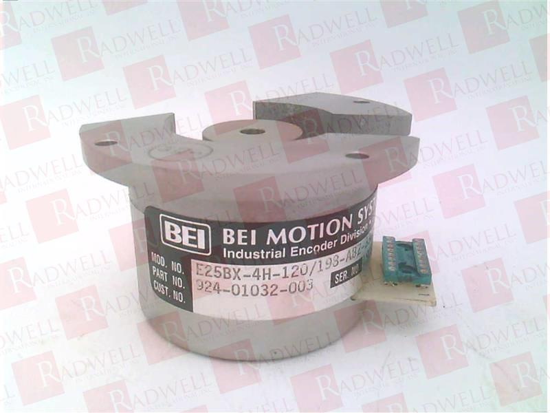 BEI SENSORS E25BX-4H-120/198-ABZ-3302-S