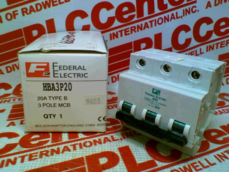 FEDERAL ELECTRIC HBA3P20