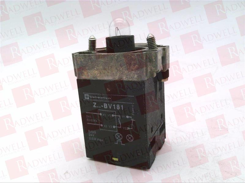 SCHNEIDER ELECTRIC ZB2-BV181
