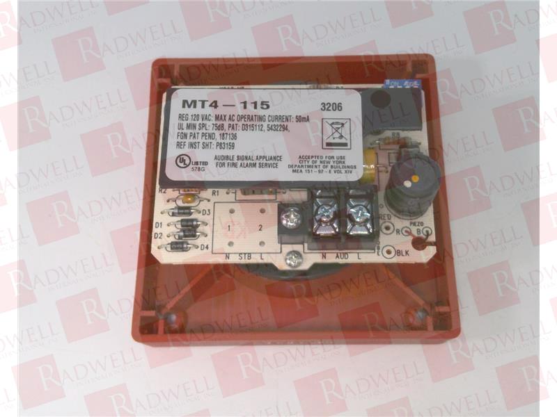 EATON CORPORATION MT4-115-R