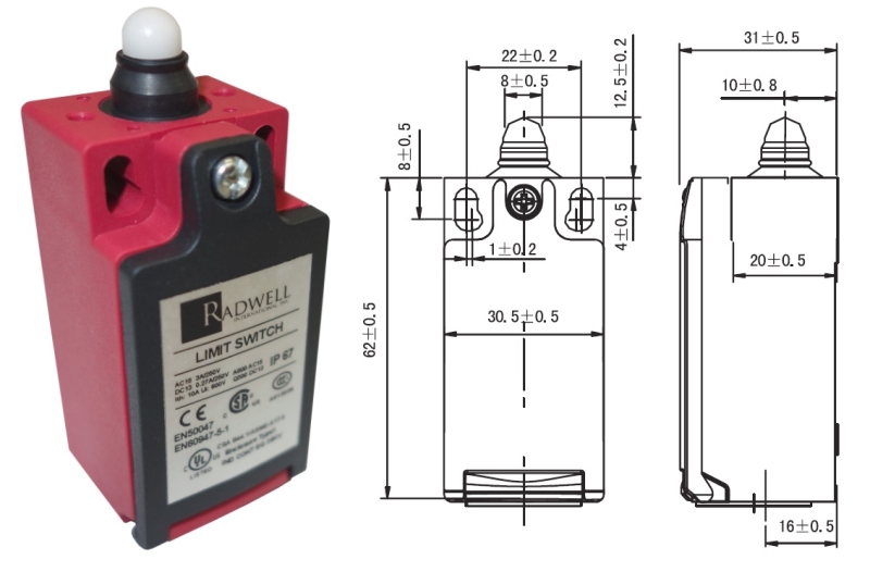 RADWELL VERIFIED SUBSTITUTE E10100APSUB