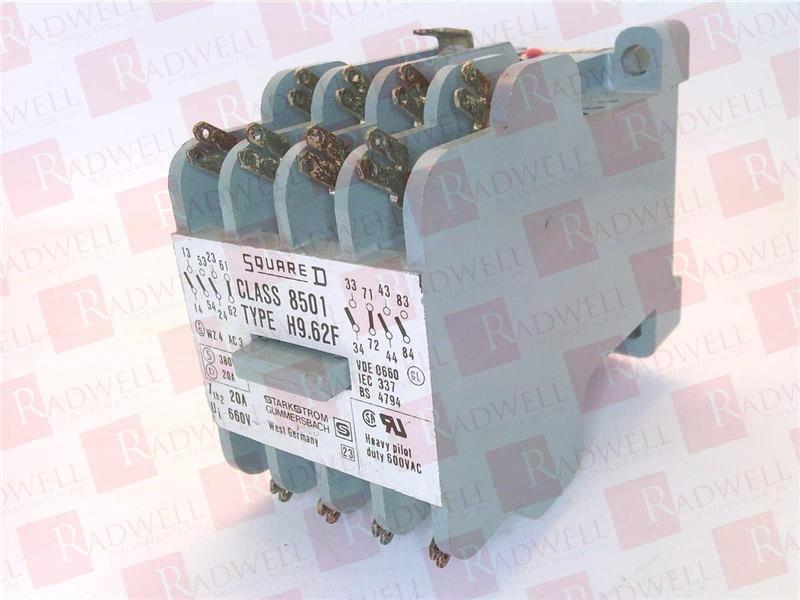 SCHNEIDER ELECTRIC 8501-H9.62F