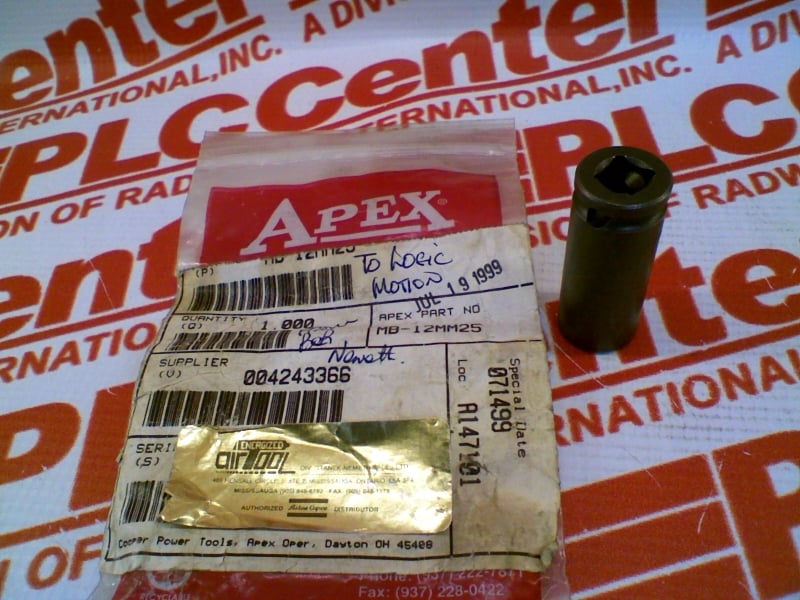 APEX TOOLS MB-12MM25