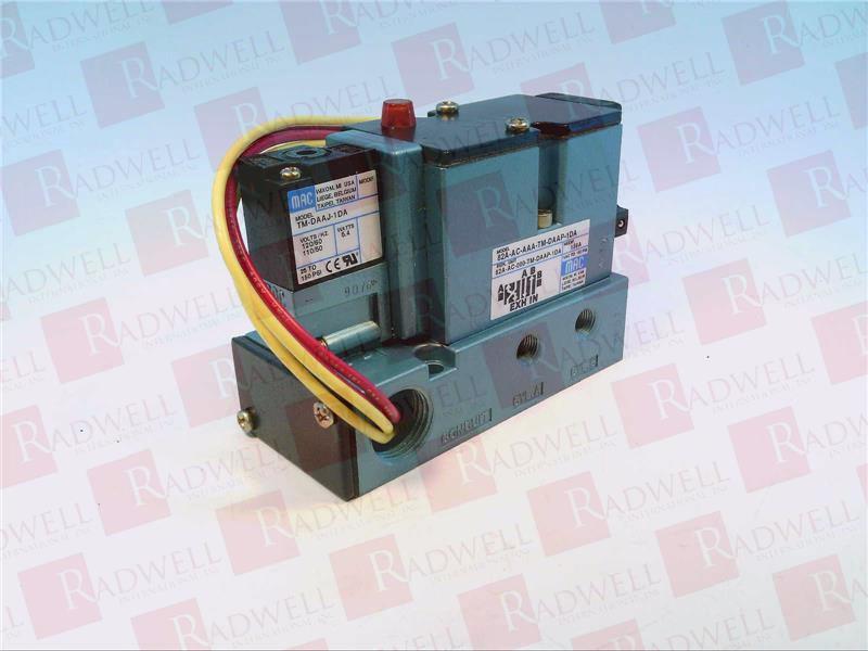 MAC VALVES INC 82A-AC-AAA-TM-DAAP-1DA