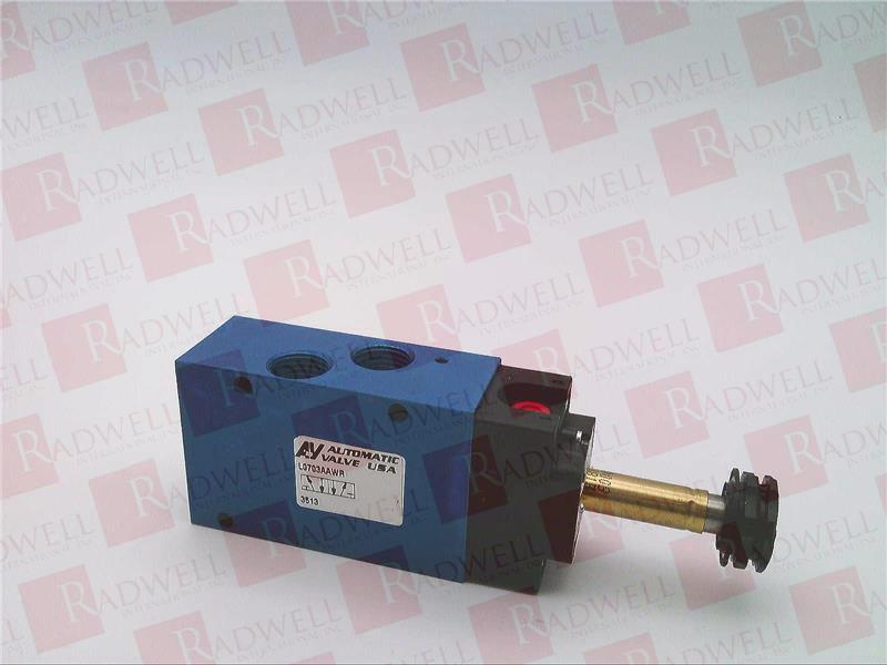 AUTOMATIC VALVE L0703AAWR