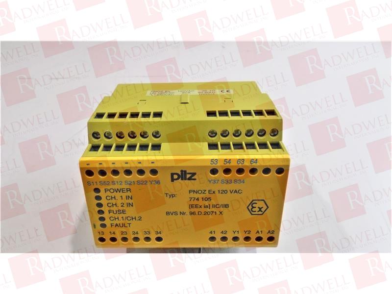 PILZ PNOZ-EX-120VAC-3S10
