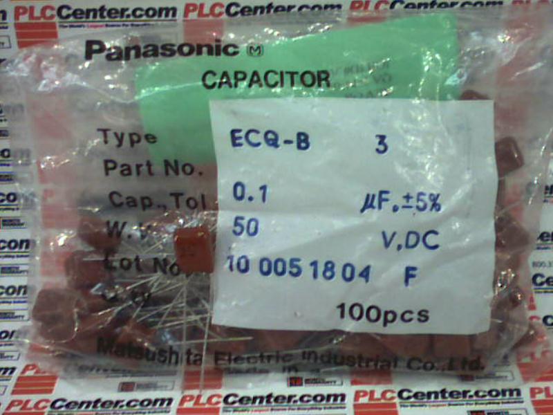 MATSUSHITA ELECTRIC ECQ-B1H104JF