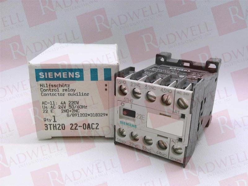 SIEMENS 3TH2022-0AC2