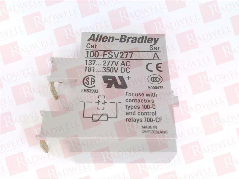 ALLEN BRADLEY 100-FSV277