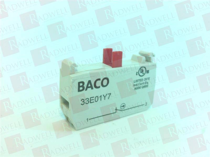 BACO CONTROLS 33E01Y7