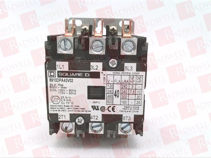 SCHNEIDER ELECTRIC 8910-DPA43-V02