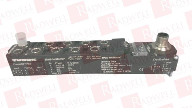 TURCK SDNB-0404D-0007