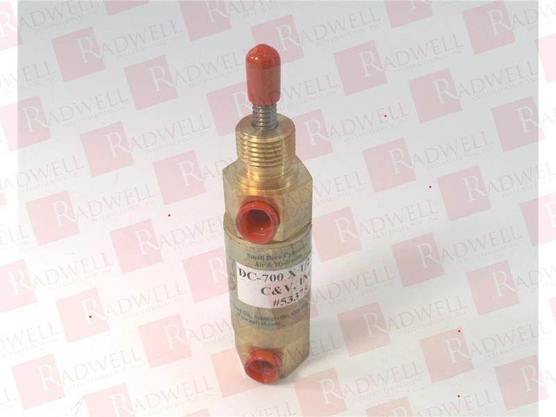 CYLINDERS & VALVES INC DC-700X1/2