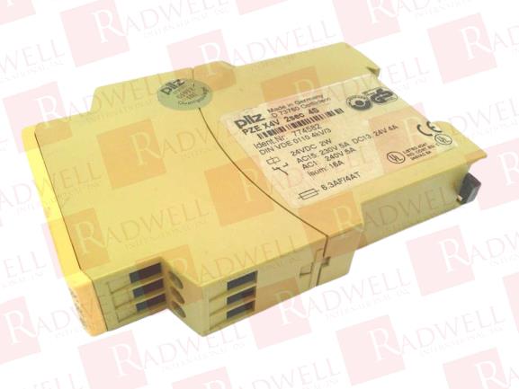 PILZ PZE X4V 2/24VDC 4N/O FIX