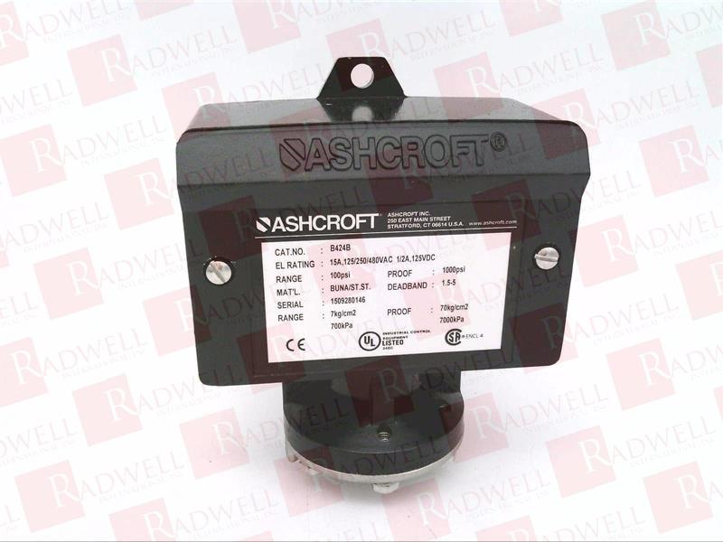 ASHCROFT B424B-100PSI
