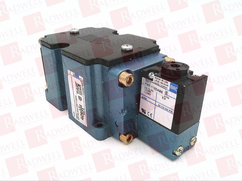 MAC VALVES INC 6511B-000-PM-112DA