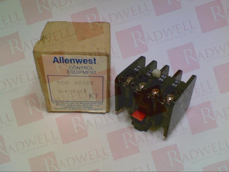 ALLEN WEST U-4195105