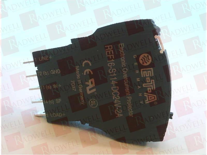 E-T-A CIRCUIT BREAKERS REF16-S114-DC24V-2A