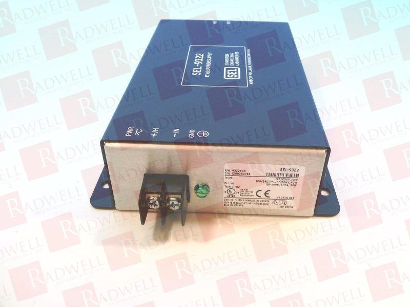 SCHWEITZER ENGINEERING SEL-9322-6XX