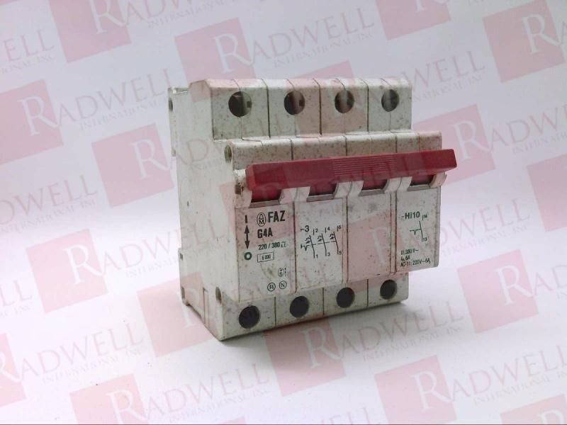 EATON CORPORATION FAZ-G4A/3-HI10