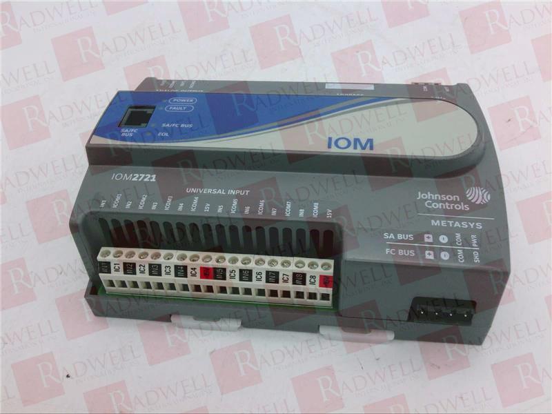 JOHNSON CONTROLS MS-IOM2721-0