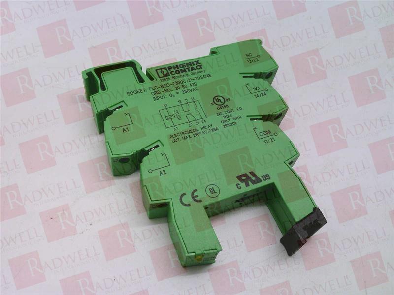 PHOENIX CONTACT PLC-BSC-230UC/21-21/SO46