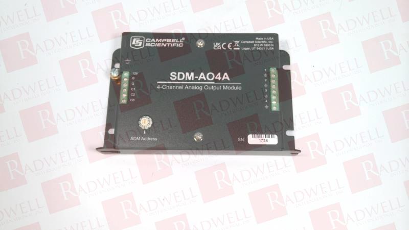 CAMPBELL SCIENTIFIC INC SDM-AO4A