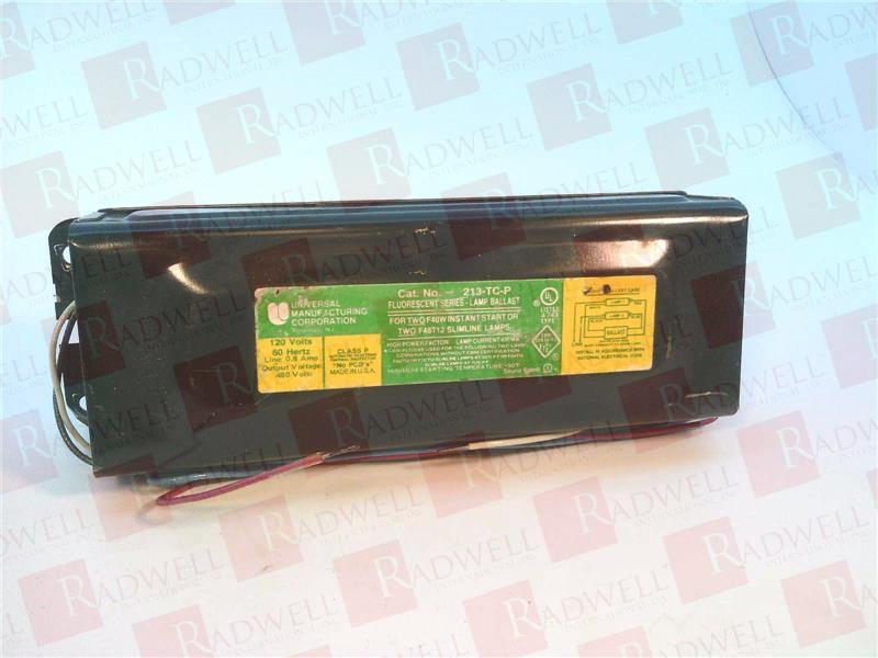 UNIVERSAL LIGHTING TECHNOLOGY 213-TC-P