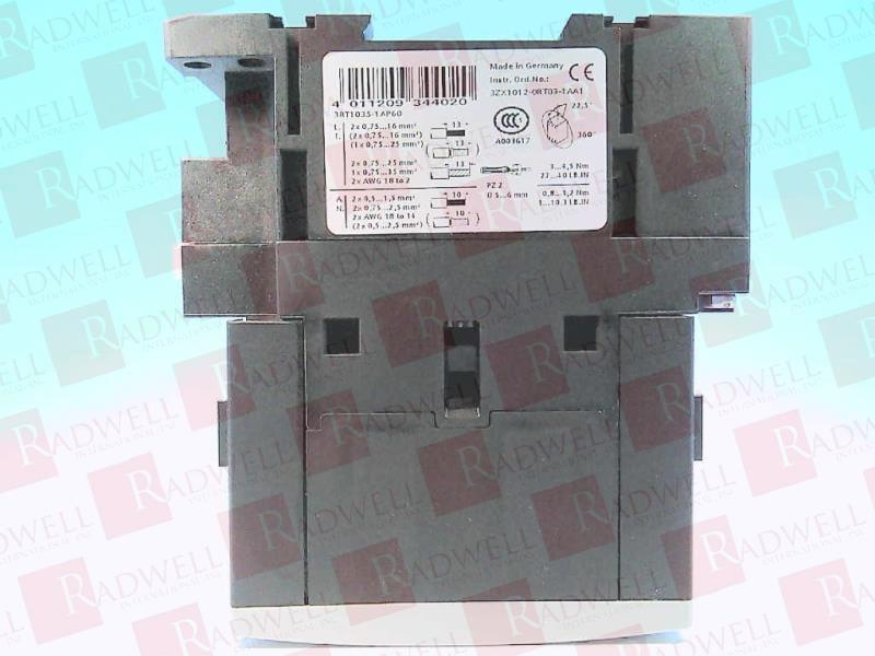 SIEMENS 3RT1035-1AP60