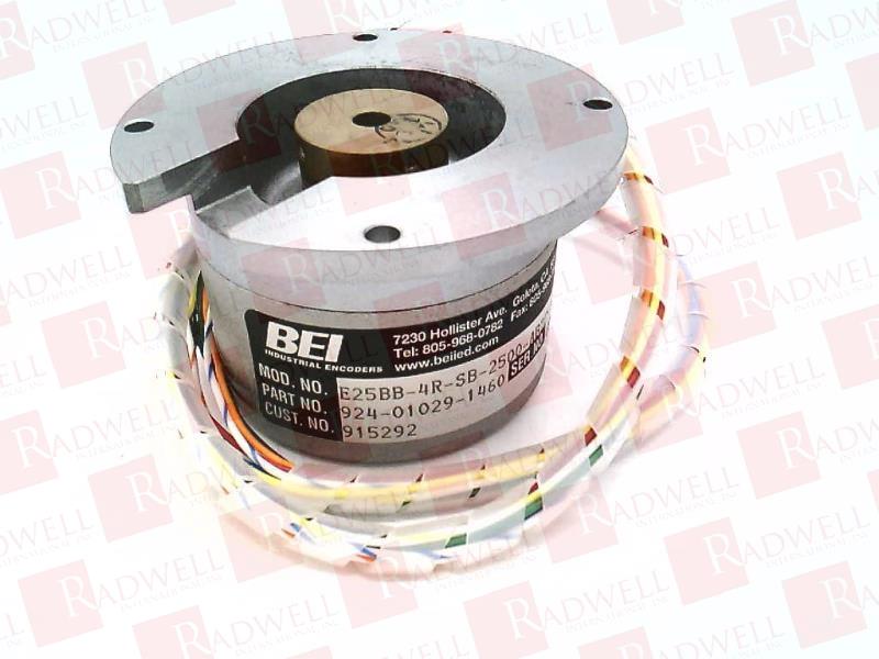 BEI SENSORS E25BB-4R-SB-2500-ABZC-15V/V-SC30