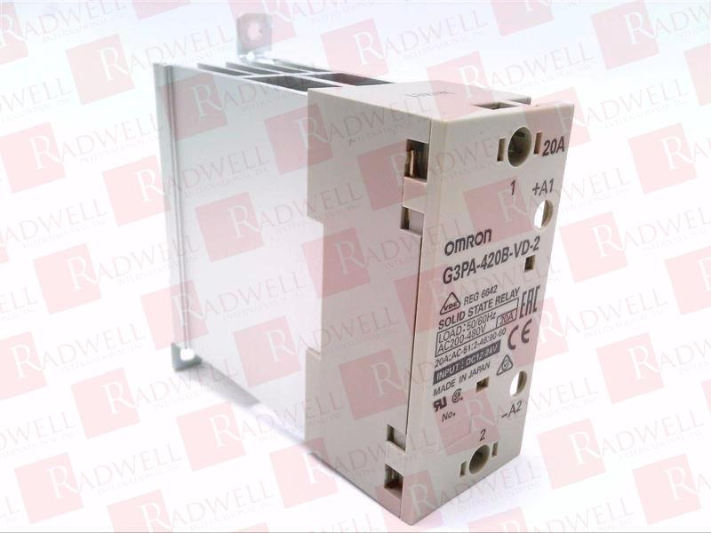 OMRON G3PA-420B-VD-2 DC12-24