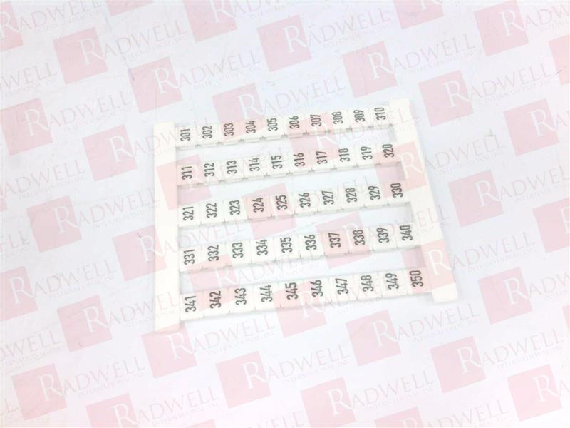 WEIDMULLER DEK 5 FS 301-350-CARD