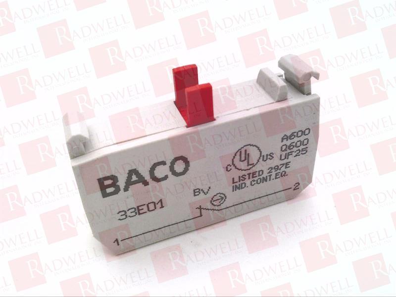 BACO CONTROLS 33E01