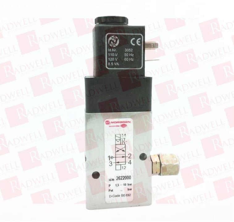 NORGREN 2622000-3052-24VDC-1.5-10