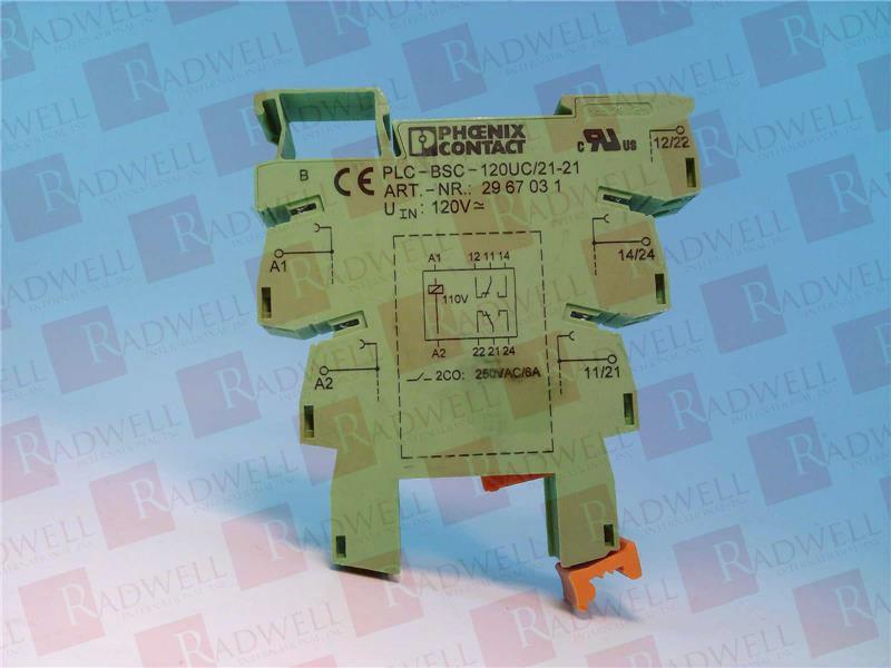 PHOENIX CONTACT PLC-BSC-120UC/21-21