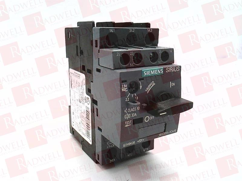 SIEMENS 3RV2011-1CA15
