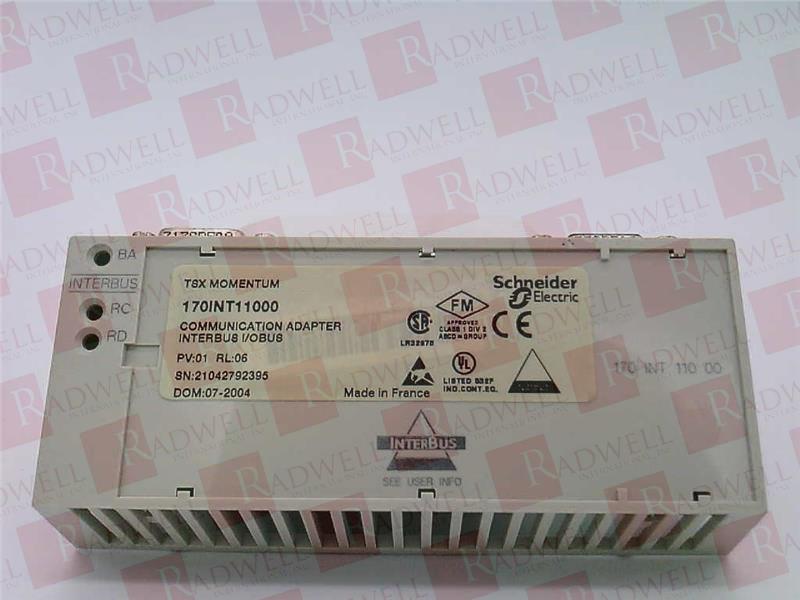 SCHNEIDER ELECTRIC 170INT11000