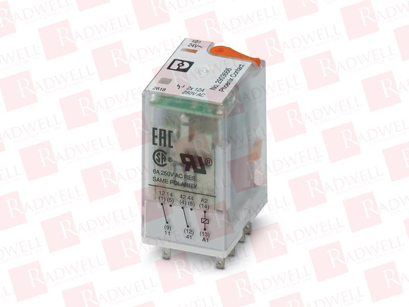 PHOENIX CONTACT REL-IR2/L- 24AC/2X21