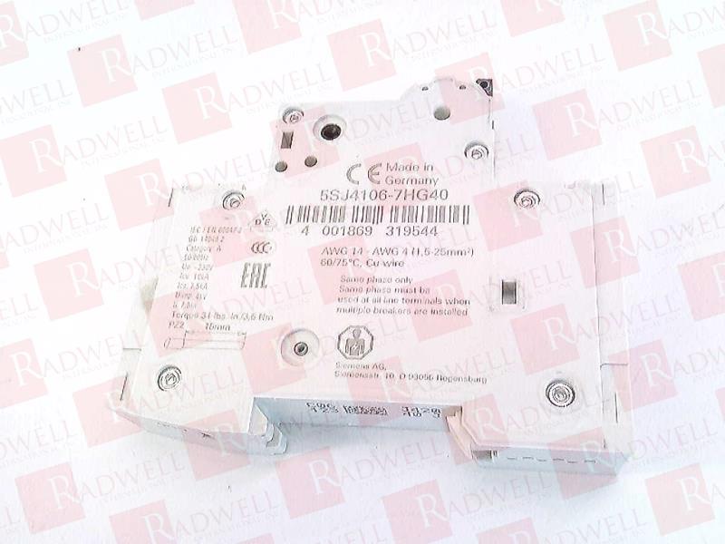 SIEMENS 5SJ4106-7HG40