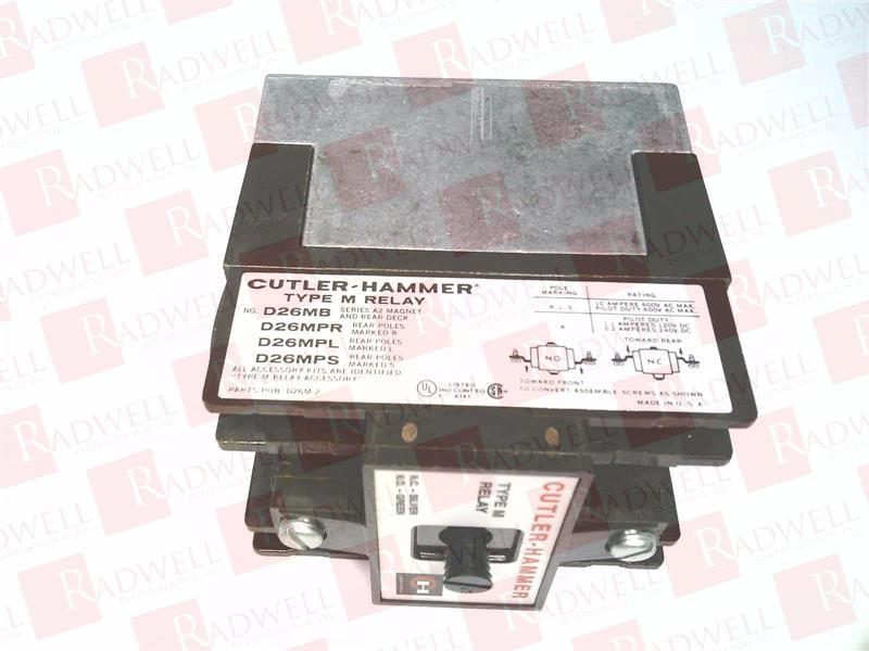 EATON CORPORATION D26MRD11B1