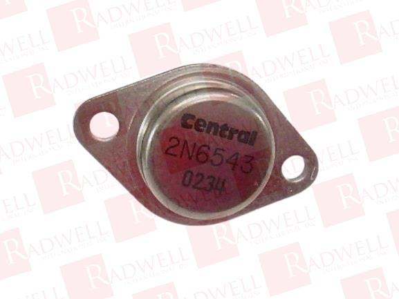 CENTRAL SEMICONDUCTOR 2N6543