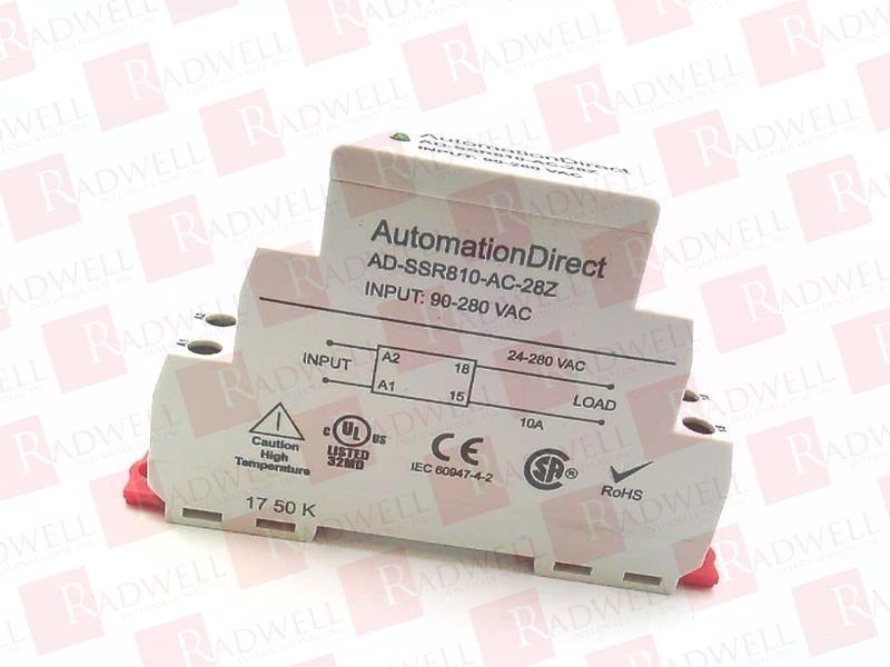 AUTOMATION DIRECT AD-SSR810-AC-28Z