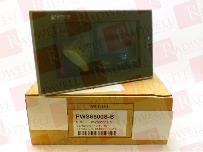 BEIJER ELECTRONICS PWS6500S-S