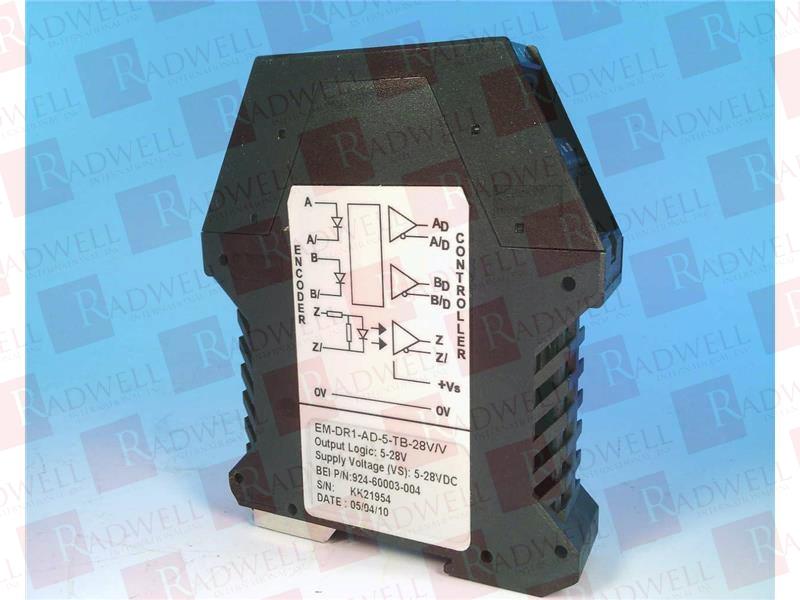 BEI SENSORS EM-DR1-AD-5-TB-28V/V